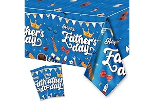 108"x54" Happy Father's Day Tablecloth - Best Dad Ever