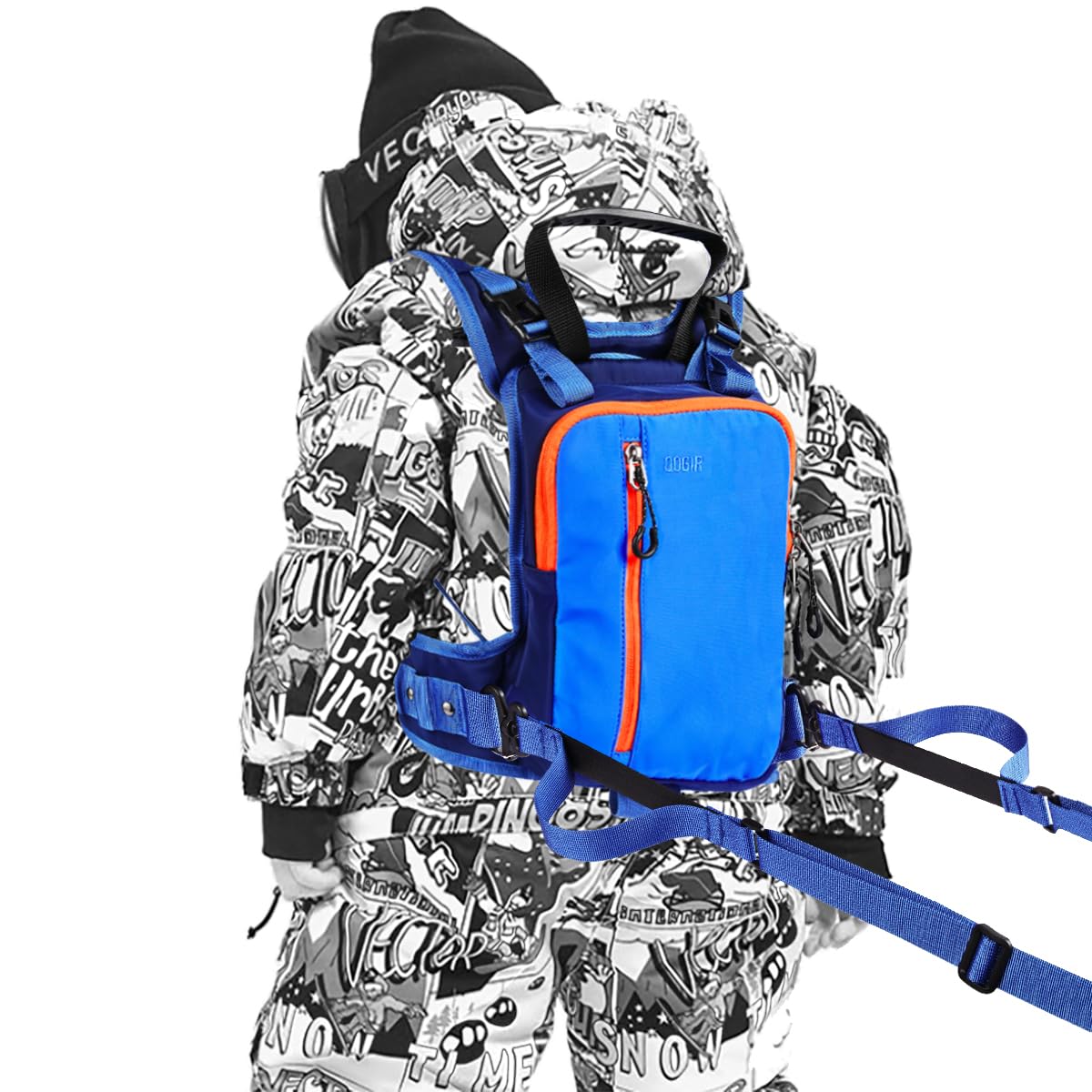 Arnés de esquí para niños, arnés ajustable para esquí y snowboard, enseña a tu hijo el control de velocidad del esquí