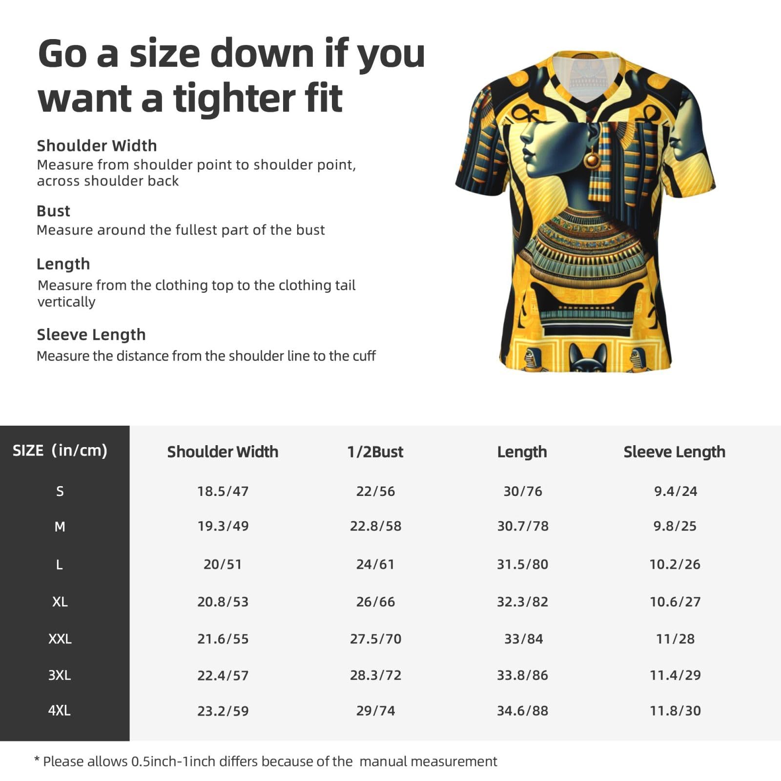 Stylish Athletic Sports Jersey Ancient-Egyptian-Queen-Cat Men's Rugby Jersey 3X-Large Black