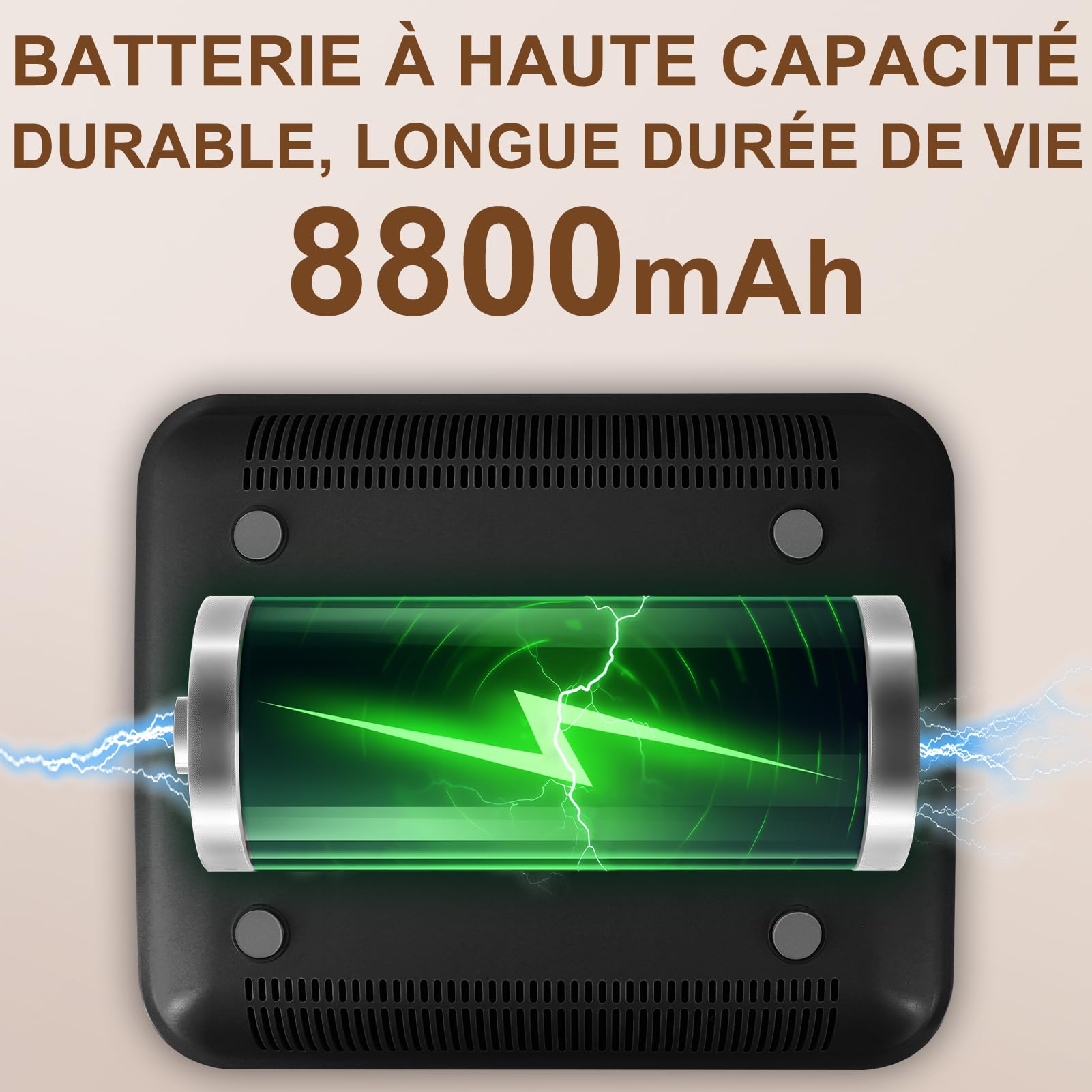 Aspirateur Ongle Rechargeable, Puissant Aspirateur Ongles Professionnelle, Aspirateur De Table Ongle Manucure, Aspiration Réglable, Noir NDC3