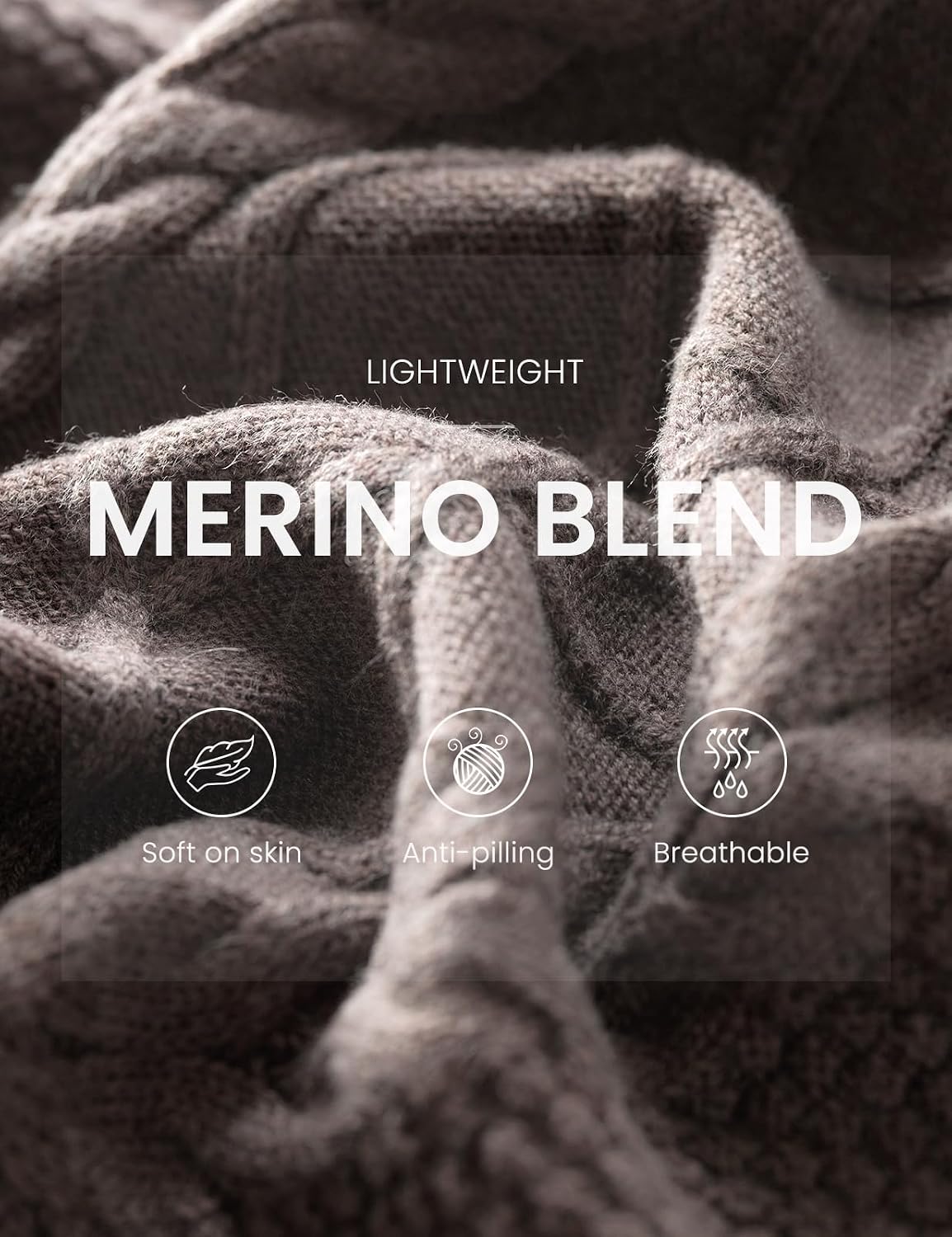 Women's Merino Wool Blend Sweater Vest 2025 Fall Winter Casual Crew Neck Cable Sleeveless Knit Pullover Sweater