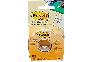 Removable Colored Post-It Tape Roll (1-inch x 700-inch)
