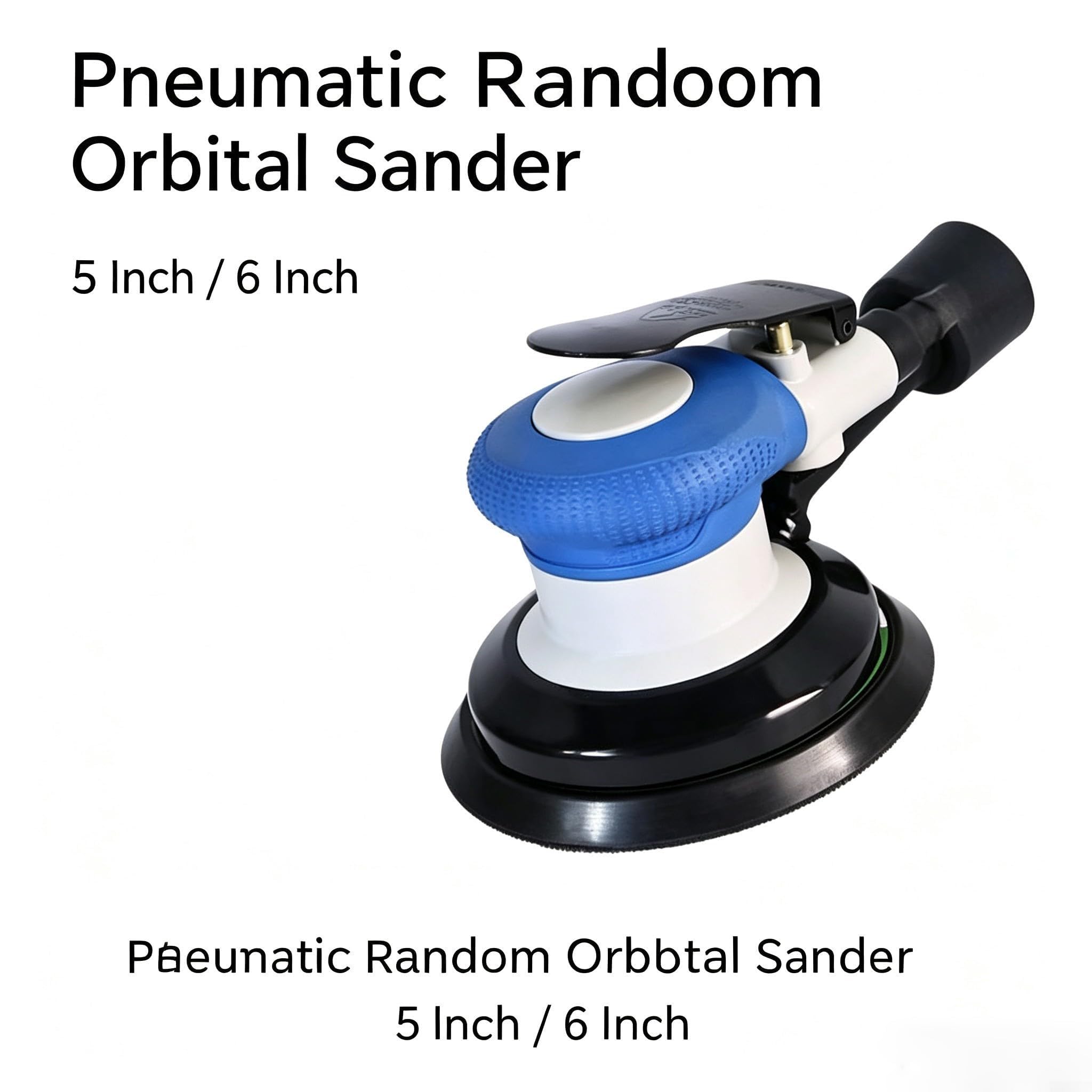 Lucidatrice pneumatica per auto, 12.000 giri/min, senza polvere (15,2 cm)