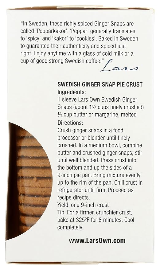 Galletas de Jengibre Lars Own Ginger Snap 10.6 oz miniatura 7