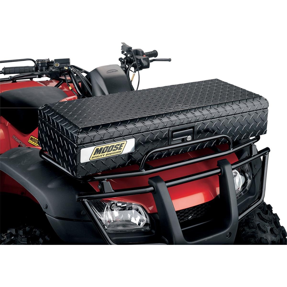 Moose RacingFront ATV Box Aluminum Black