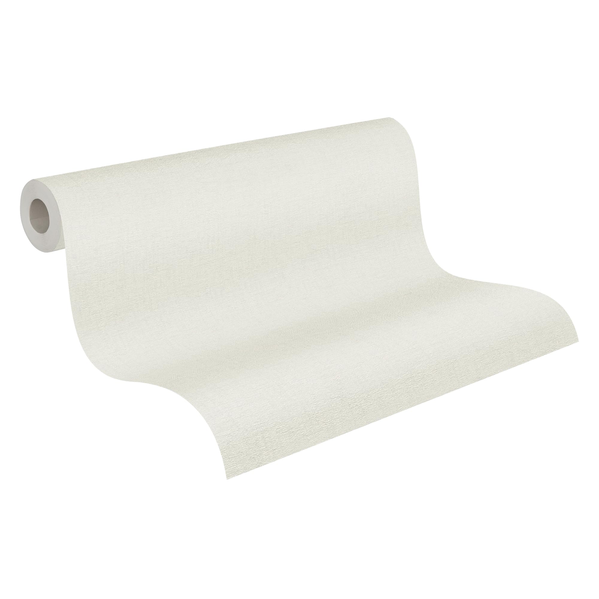 Papier peint uni blanc crème pour tapisserie murale de chambre à coucher