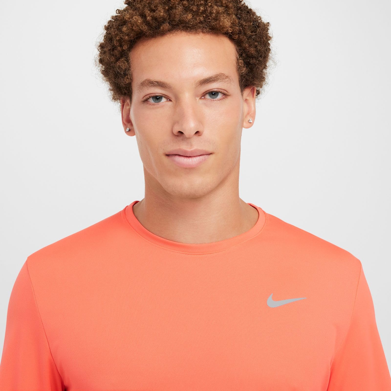 Nike Herren Miler Dri-fit Uv Long-Sleeve Running T-Shirt (1er Pack)