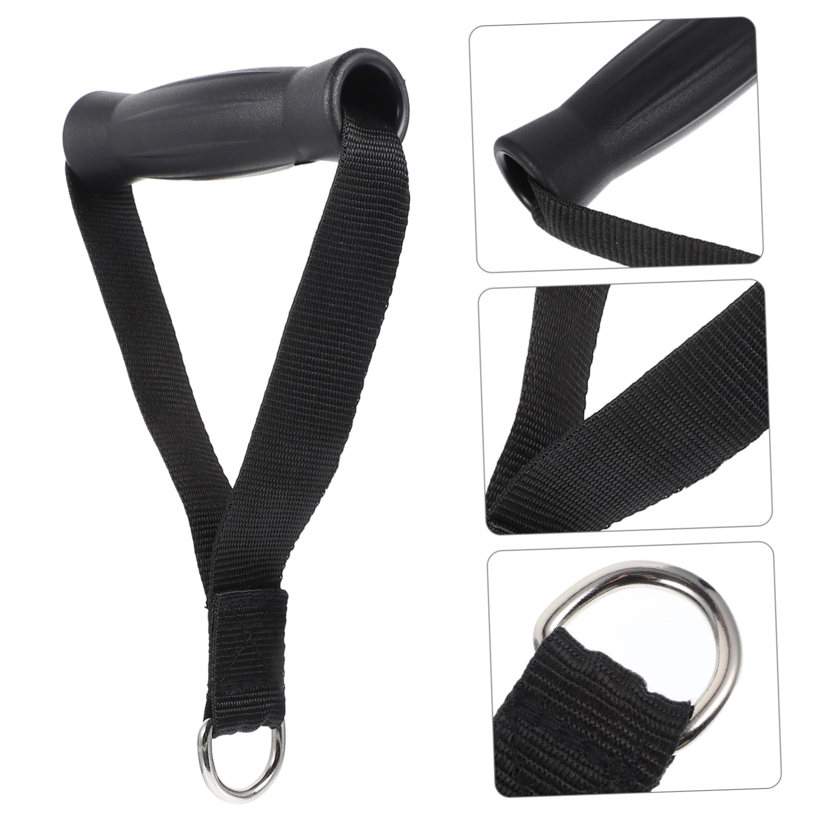 2Stücke Fitness Bizeps Griff Professionelle Zuggriffe für Krafttraining Widerstandsband Handgriffe Trainingszubehör für Fitnessstudio Armtraining und Workout Zubehör