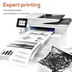 Jeostarky Compatible 58a hp Toner Cartridge Replacement for HP 58A CF258A 58X CF258X (with chip) Toner Cartridge for Laserjet Pro MFP M428fdw M404n M428fdn M404dn M430 Printer(2 Black)