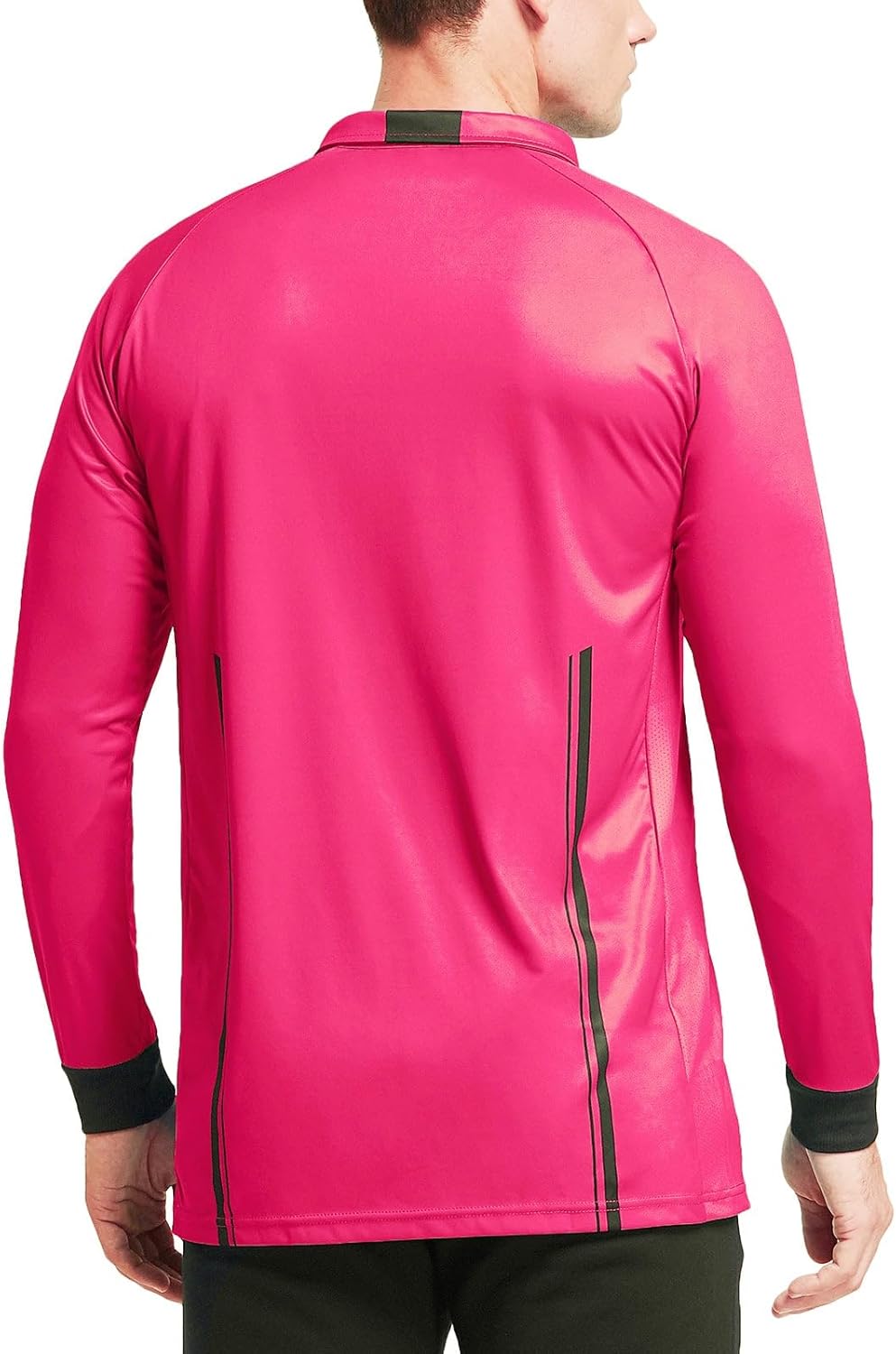 FitsT4 Sports Men's Pro Soccer Referee Jersey Long Sleeve Ref Shirt - Image 4