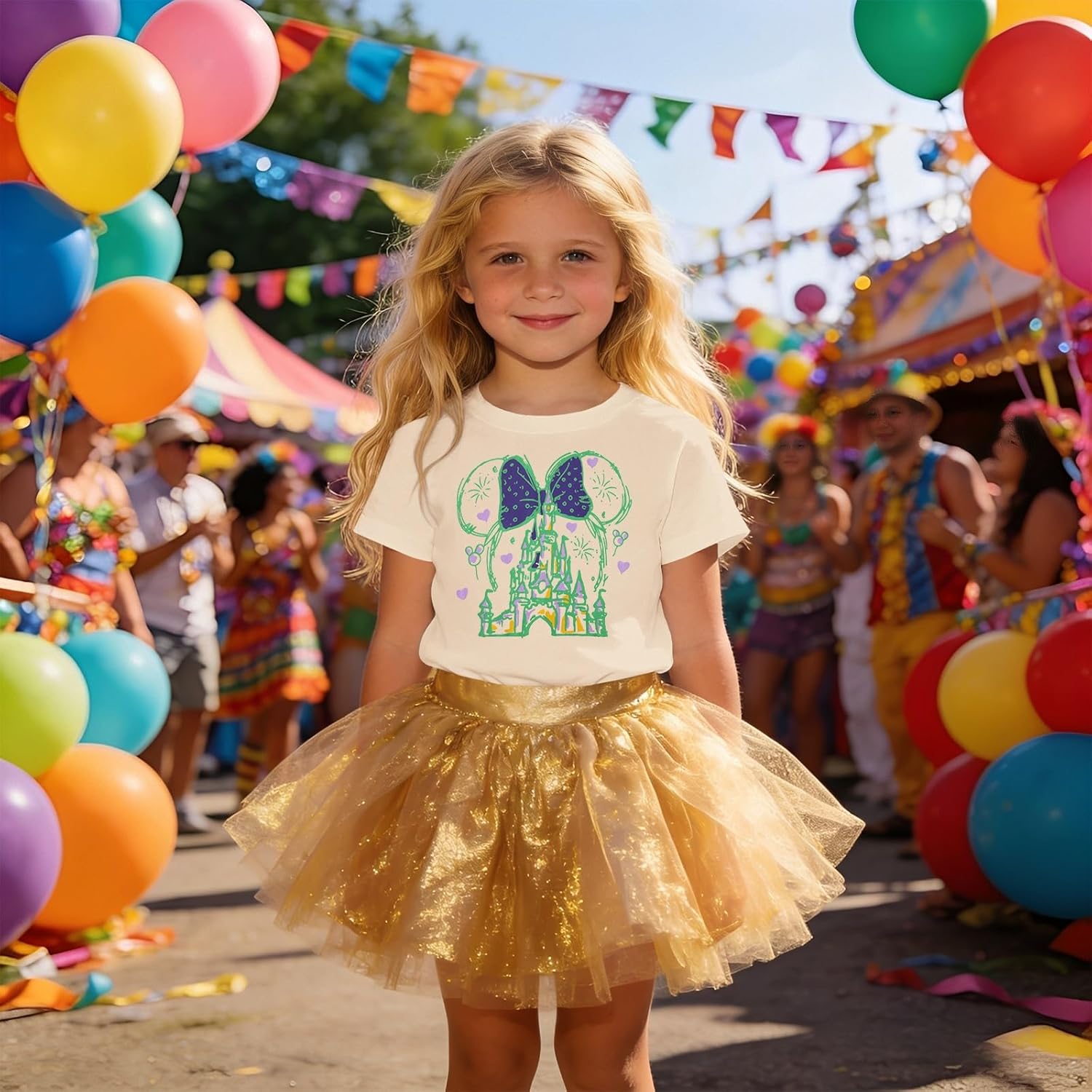 Magic Shirt for Toddler Girls Magic Carnival Tshirt Magical Kingdom Castle Outfits Holiday Family Vacation Tees Top - Image 4