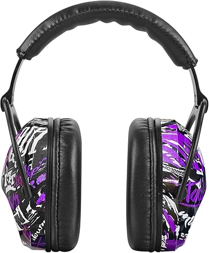 Miniatura 9 de HZ015 Orejeras de seguridad para niños con cancelación de ruido, protector auditivo a prueba de sonido, orejeras para niños pequeños y niños -