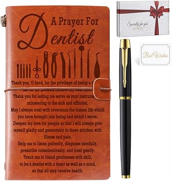 Dentist Gift Dentist Appreciation Gifts Dental Gifts Dental Hygienist Gifts Dentists Prayer Journal Notebook Dentist Graduation Gift Dental Hygiene Dental Office Supplies Gifts
