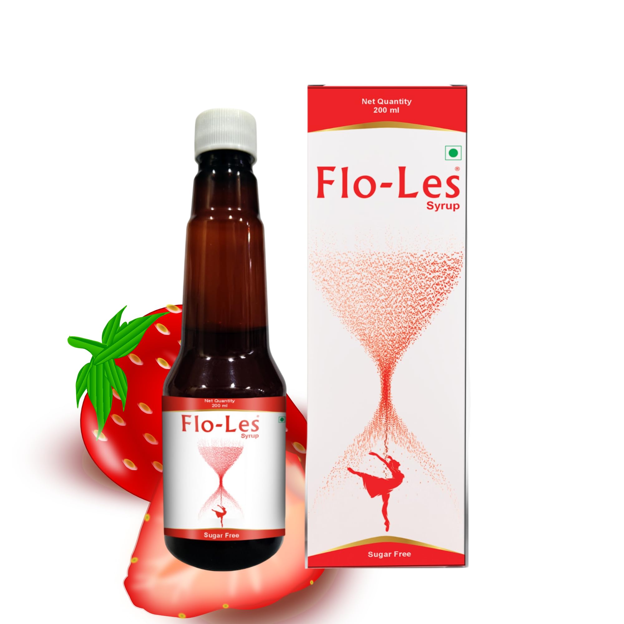 Flo-Les Syrup for Heavy Menstrual Bleeding | Helps Reduce Excessive Flow, Pain, Irregular Periods & PMS | Enriched with Vitamin K & Chasteberry B6, B9 & B12 | Sugar-Free | 200 ml-picture-27