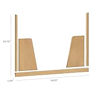 Vista 3 de Babyletto Kit de conversión de cama junior para cuna convertible Bondi Boucle 4 en 1 en miel