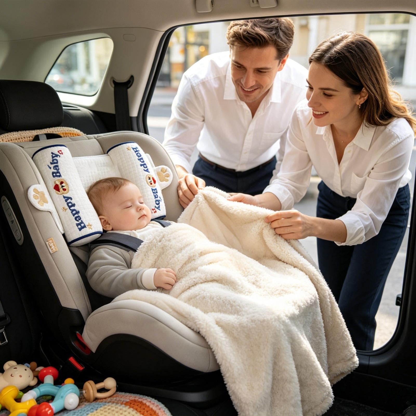 Générique Oreiller Enfant Repose-Tête Réglable pour Enfant