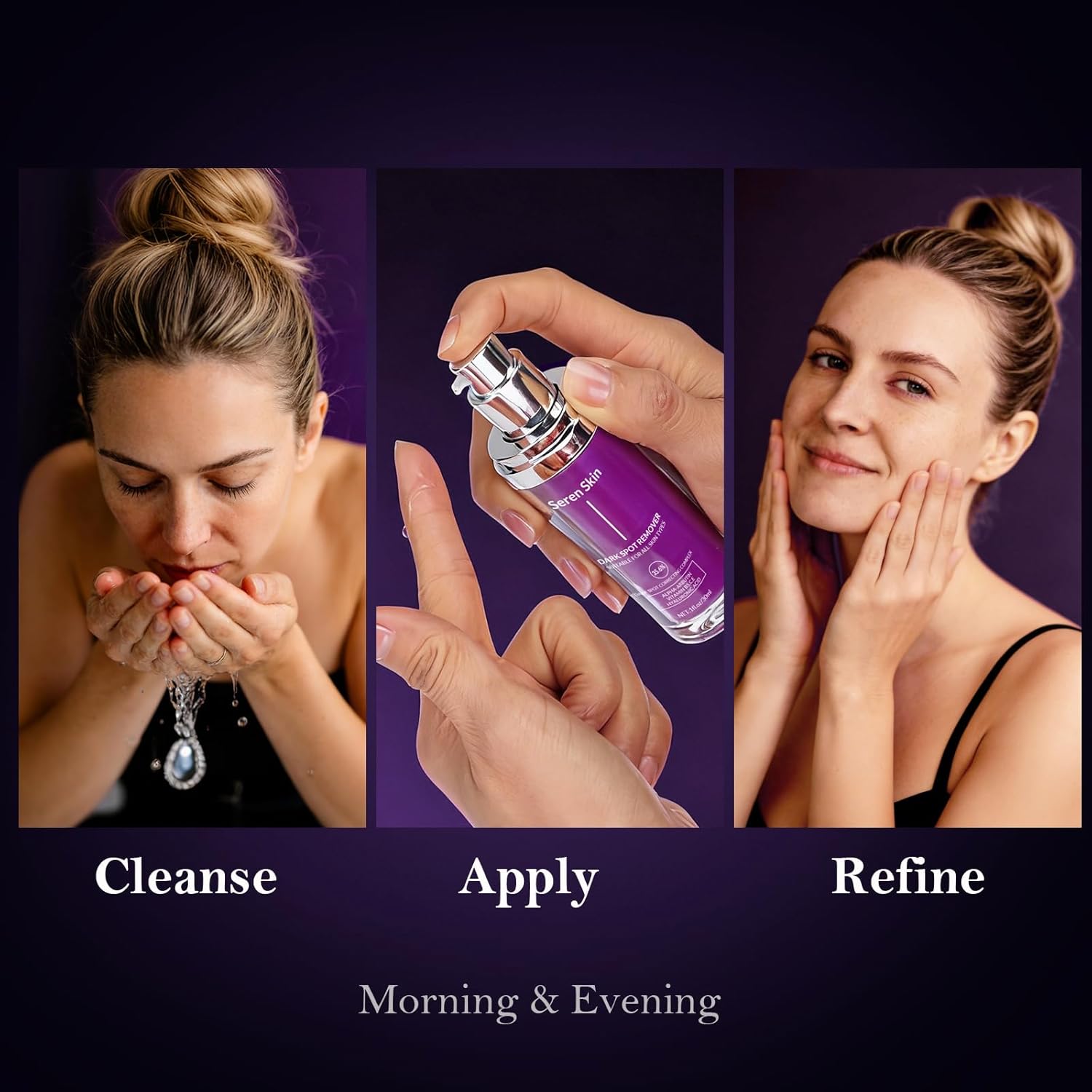 Dark Spot Remover for Face and Body, Dark Spot Correcting Glow Serum for Hyperpigmentation Treatment, Melasma, Sun Spots & Age Spots, Brightening Dark Spot Corrector Serum to Even Skin Tone, 1 fl. oz - Image 6