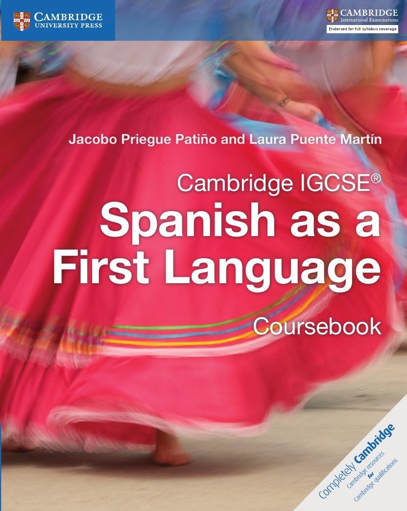 Cambridge IGCSE® Spanish as a First Language Coursebook (Cambridge International IGCSE) (Spanish Edition)