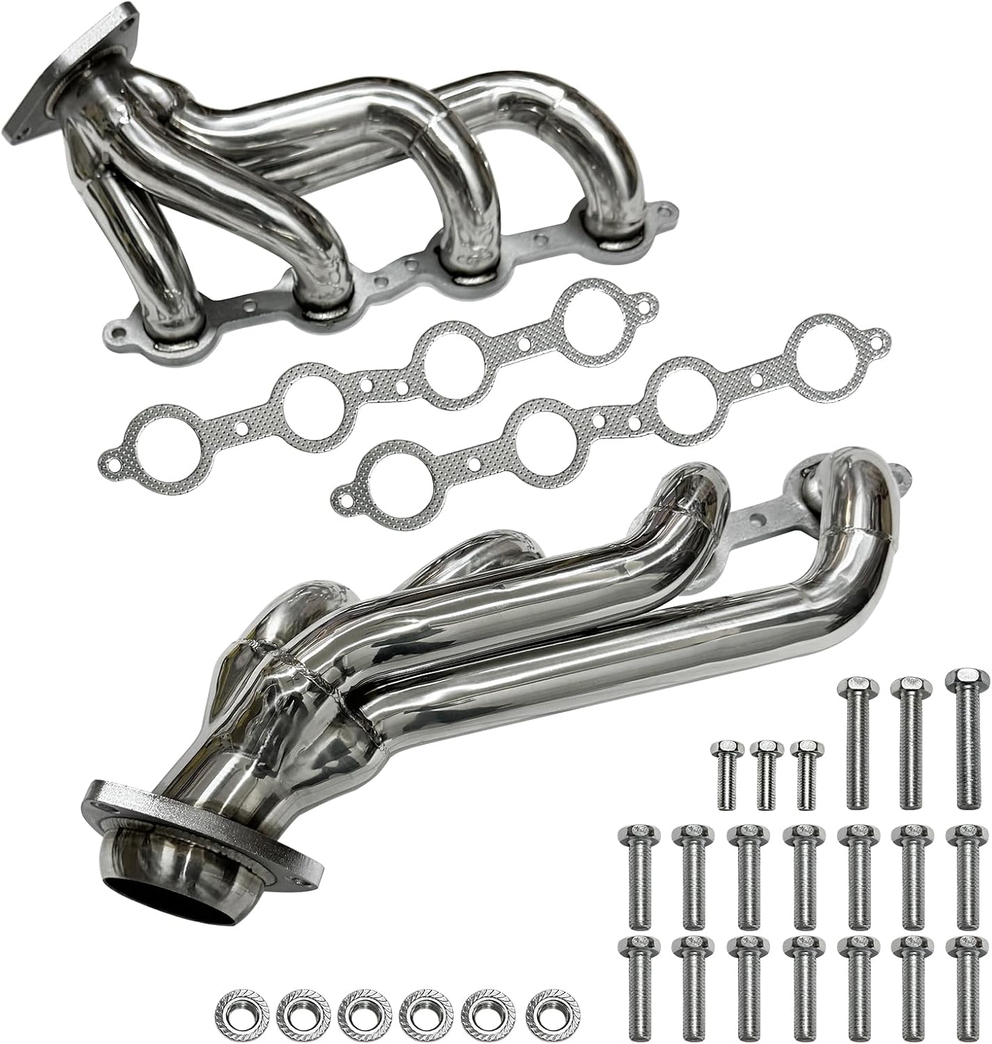 Exhaust headers for 2002-2016 Chevy Silverado1500 2500HD 3500HD 4.8L 5.3L 6.0L 6.2L ls engine