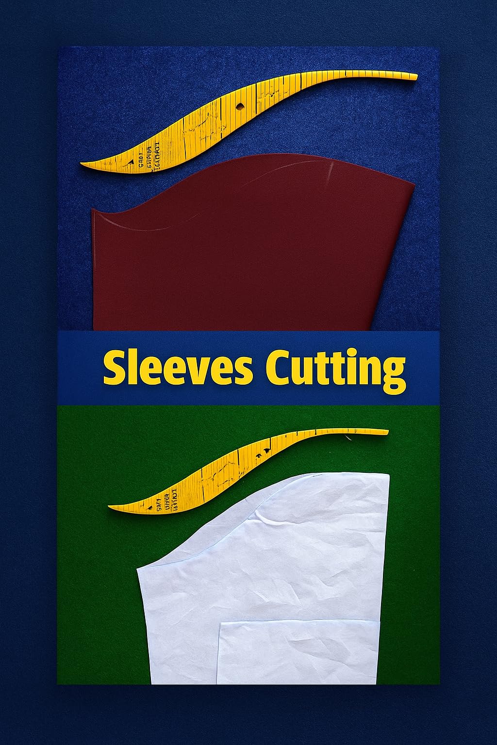 SD Decor Tailoring Accessories Curve Scale Combo – Stitching Material & Tools for Tailoring with French Curve Scale, Armhole Template & Thread Cutter for Sewing & Drafting (Set of 3) 1