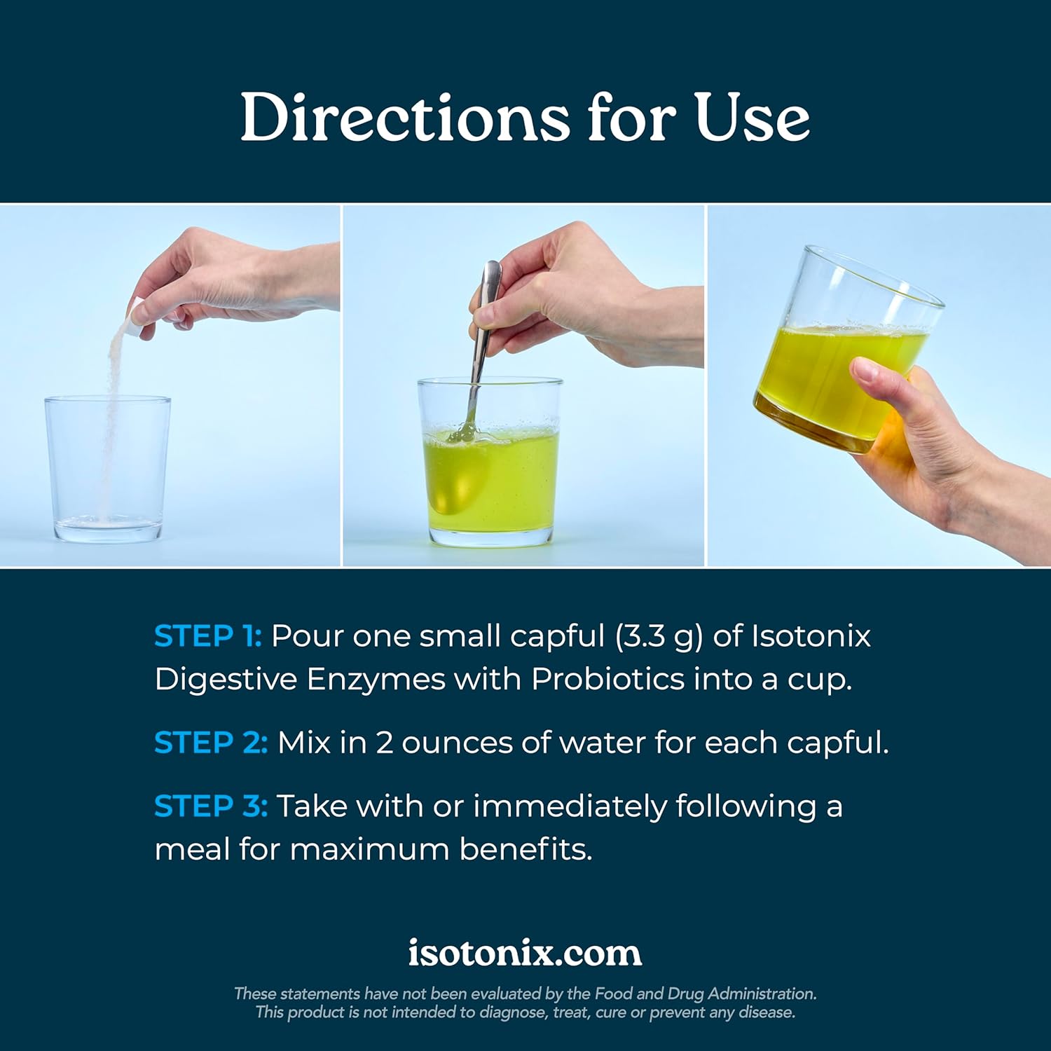Isotonix® Digestive Enzymes with Probiotics | DigeZyme® Multi-Enzyme Complex & Lactospore® Bacillus Coagulans | Nutrient Absorption, Gut Balance & Digestive Health | Vegan, Gluten-Free | 90 Servings