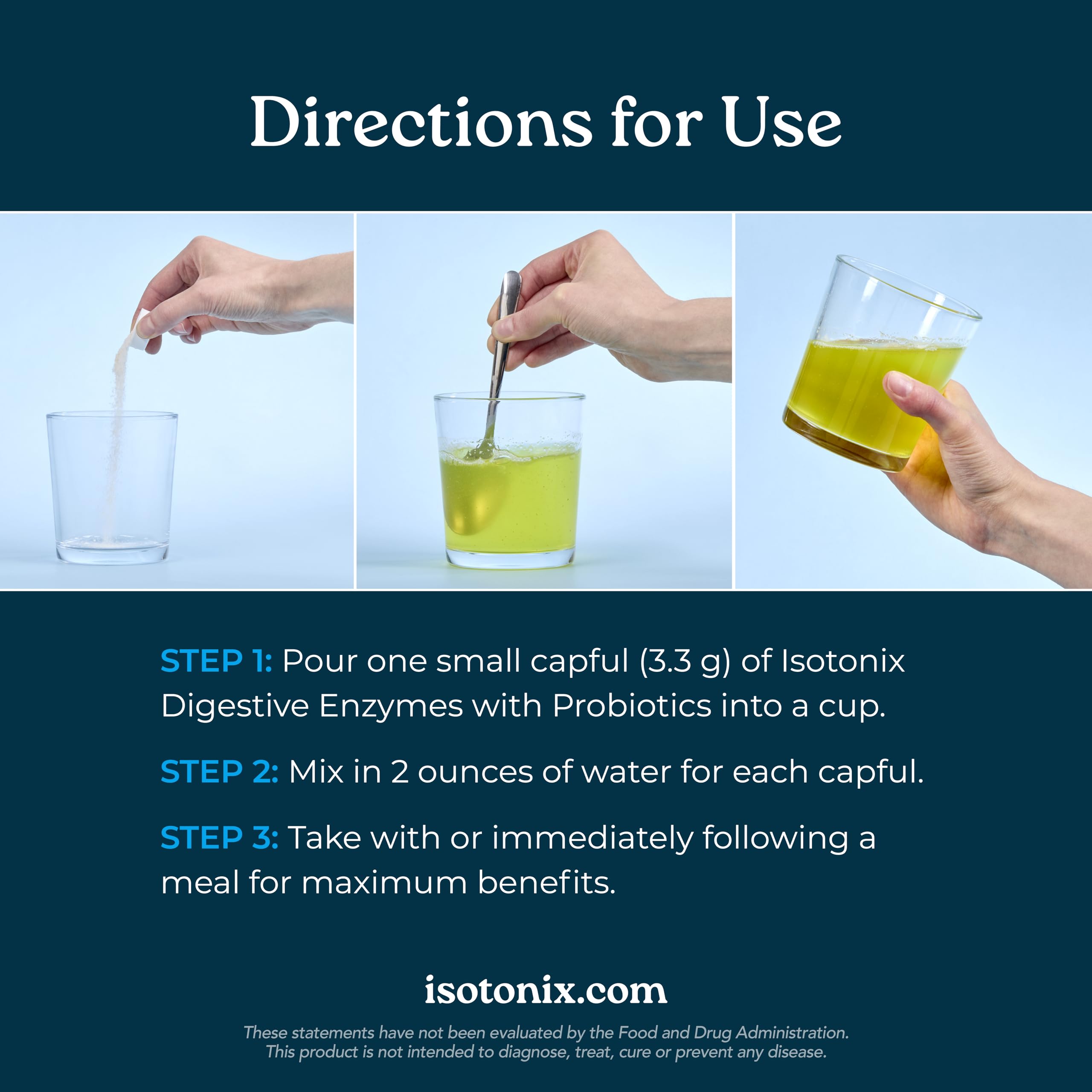Isotonix® Digestive Enzymes with Probiotics | DigeZyme® Multi-Enzyme Complex & Lactospore® Bacillus Coagulans | Nutrient Absorption, Gut Balance & Digestive Health | Vegan, Gluten-Free | 90 Servings — Amazon image 4