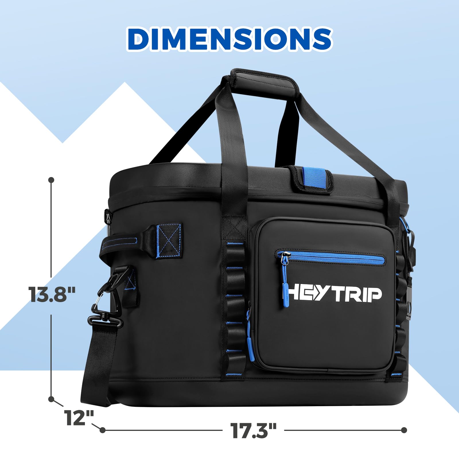 Amazon.com : HEYTRIP 60 Can Soft Cooler Bag, Soft Sided