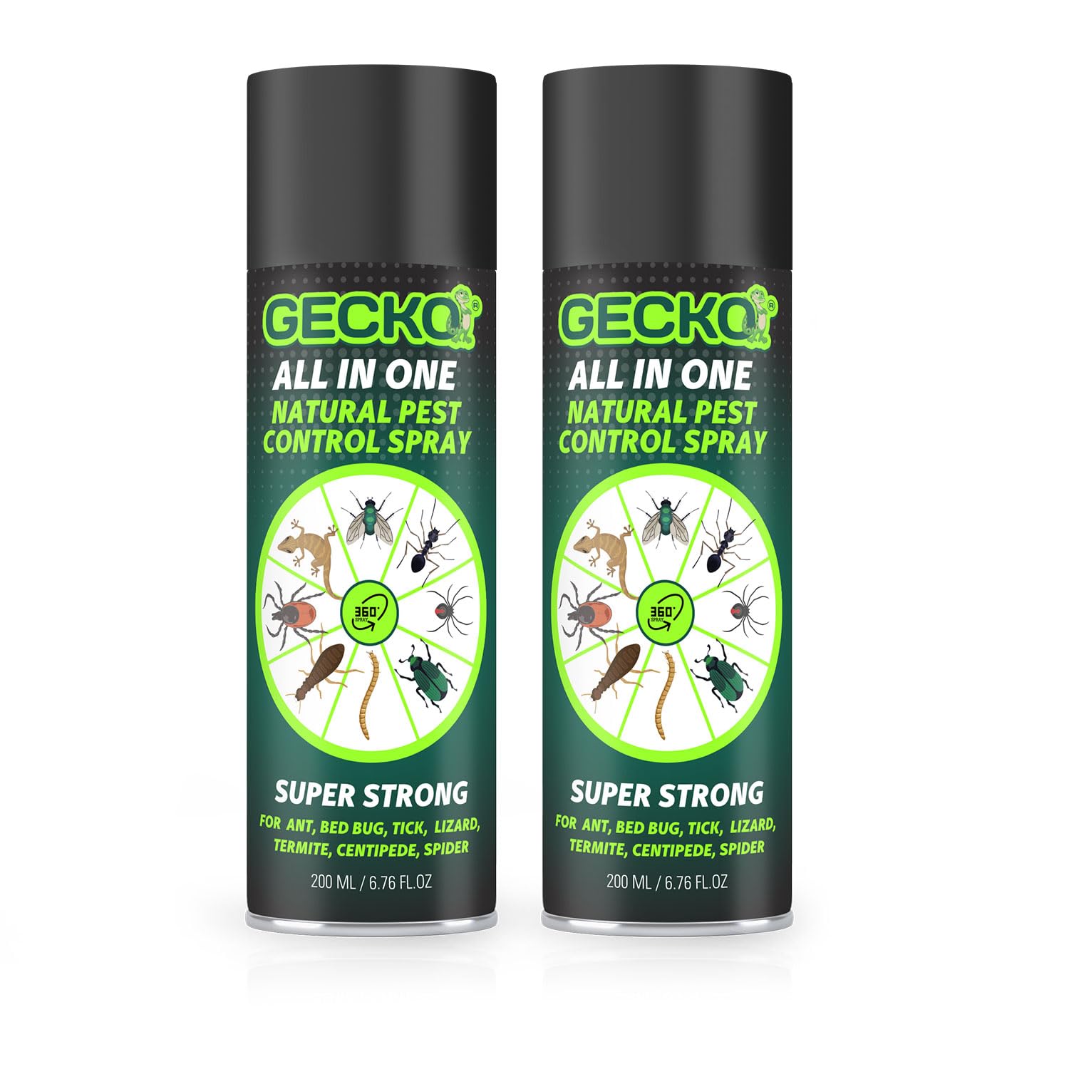 Gecko Home Repellent Control | 100% Natural | No Kill Just Repel Easy to Use Non-Toxic (200ML) | Ant, Cockroach, Rat, Lizard, Bed Bugs, Spider (Pack of 2) (B0CNRPTF6G) Amazon Price History, Amazon Price Tracker
