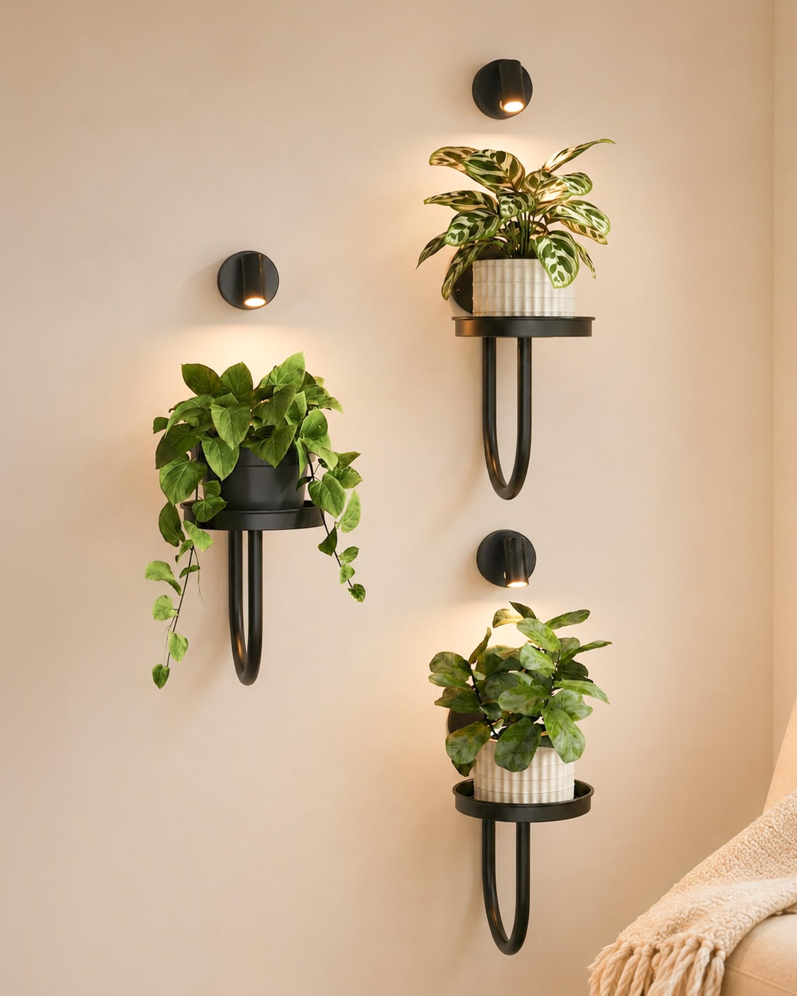 Bamworld Wall Decor Plant Stand