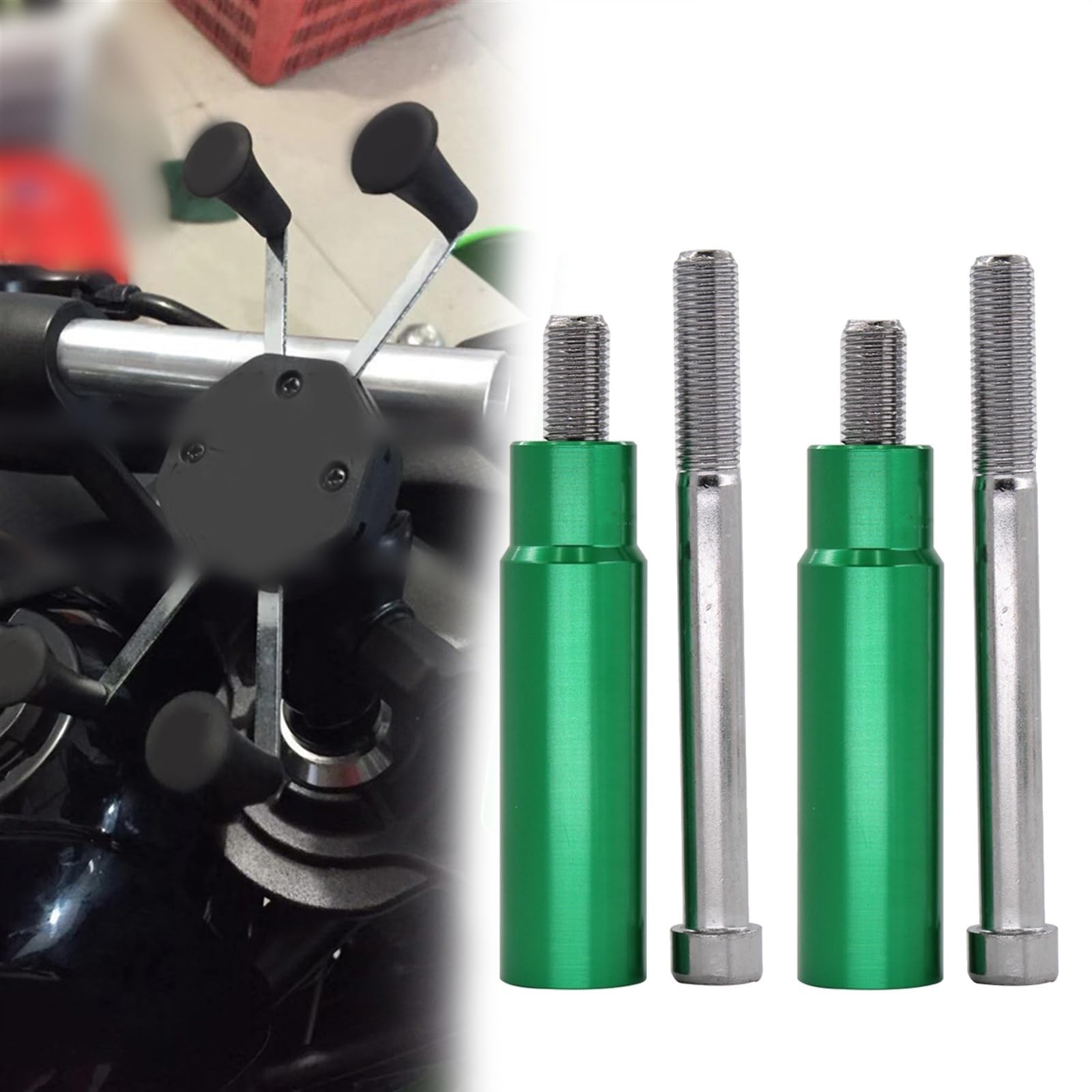 Adaptateur De Support Barre Moto D'extension Guidon Navigation GPS pour Kawasaki H2SX 2018 2019 2020