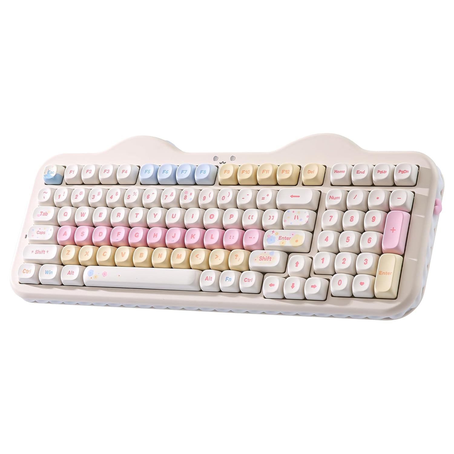 YUNZII C98 Wireless Mechanical Keyboard with Number Pad 99 Key BT5 0 2 4G USB-C Hot Swap Gasket