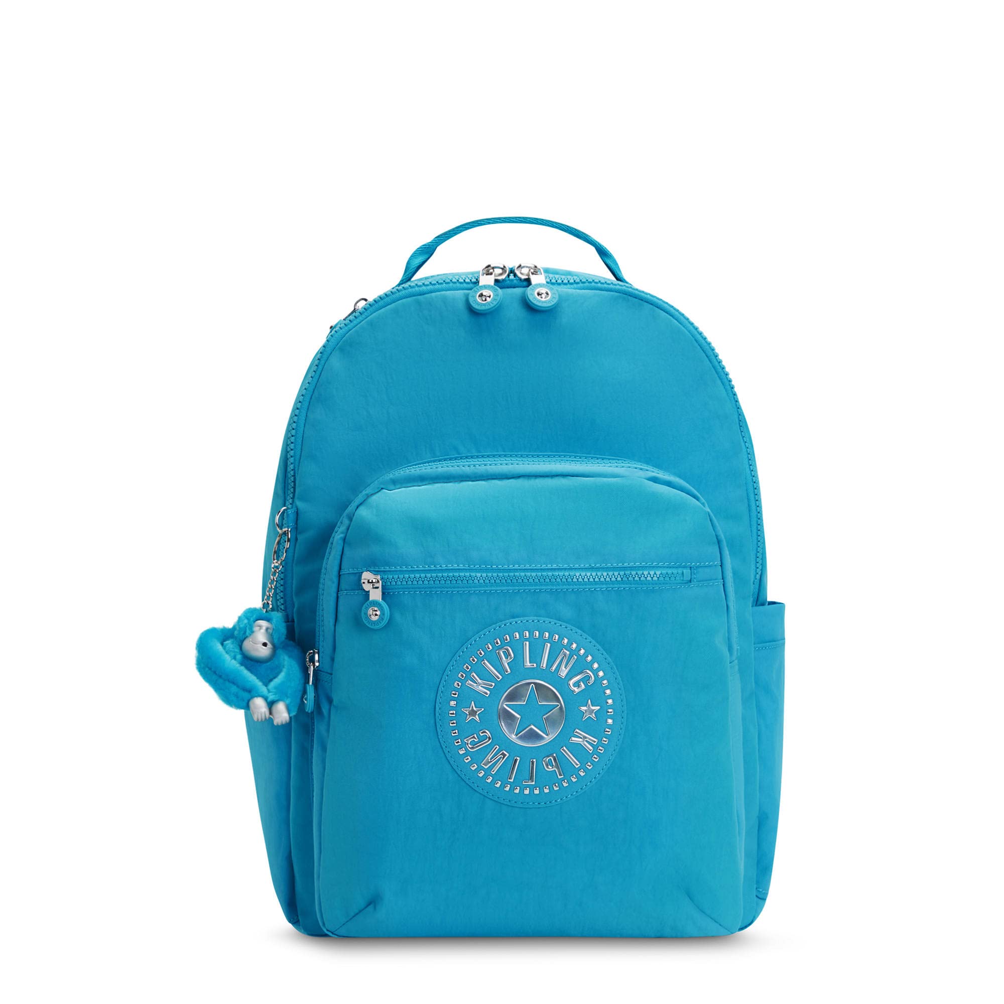 Buy Kipling Seoul Large 15" Laptop Backpack Turquoise Tease Shine