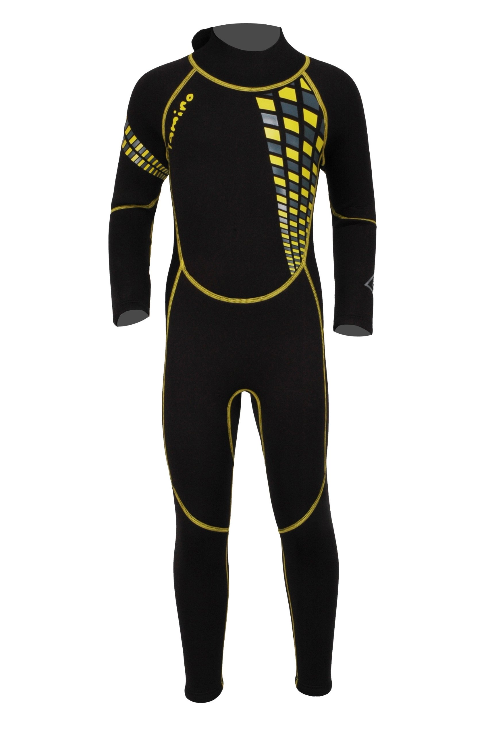 Tamino Neoprenanzug Kinder 3mm Langarm – Kinder Wetsuit warm für kühles Wasser | Fullsuit Jungen Mädchen für Schwimmen, Schnorcheln, Nordsee Ostsee