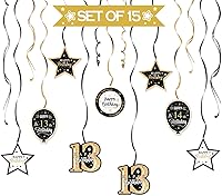 Vista 202 de Juego de decoraciones para fiesta de cumpleaños número 16, serpentinas moradas con soporte de globo de mesa morado, decoraciones de fiesta