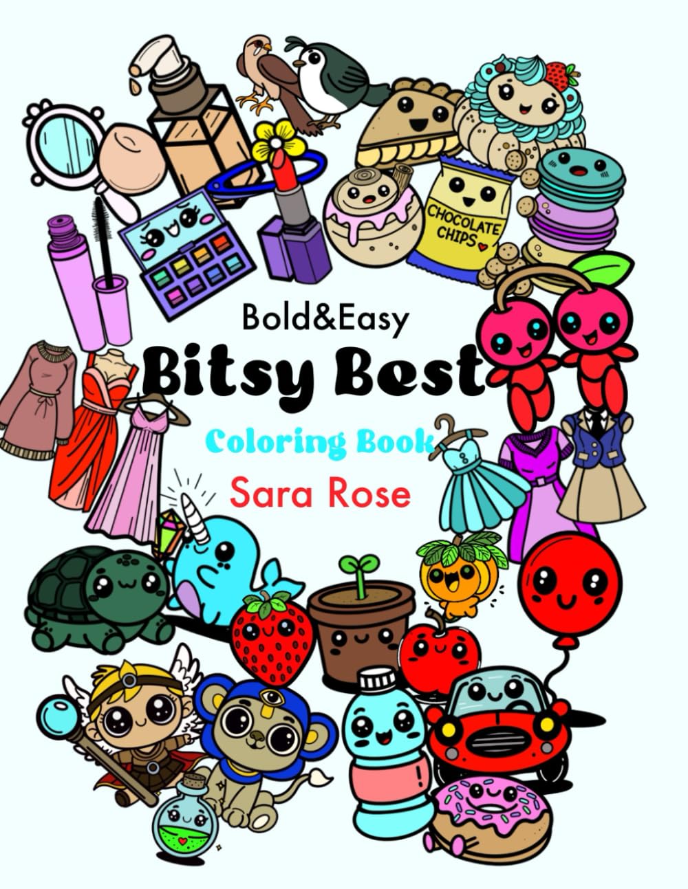 Bitsy Best Collection Coloring Book Livre de Coloriage Créatif