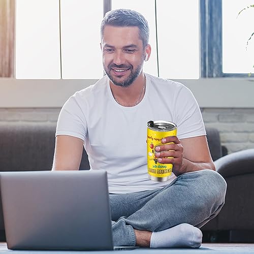 Miniatura 5 de Regalos para conductor de autobús escolar, vaso de autobús escolar con popote y tapa, 20 onzas, regalo de agradecimiento al mejor conductor de