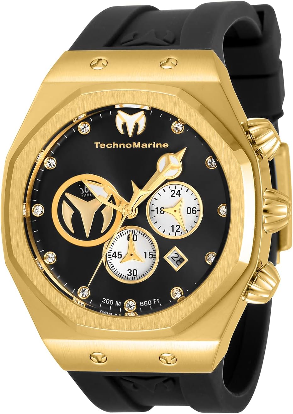 TechnoMarine Men's TM-520002 Reef Sun 45mm Quartz Chronograph Watch