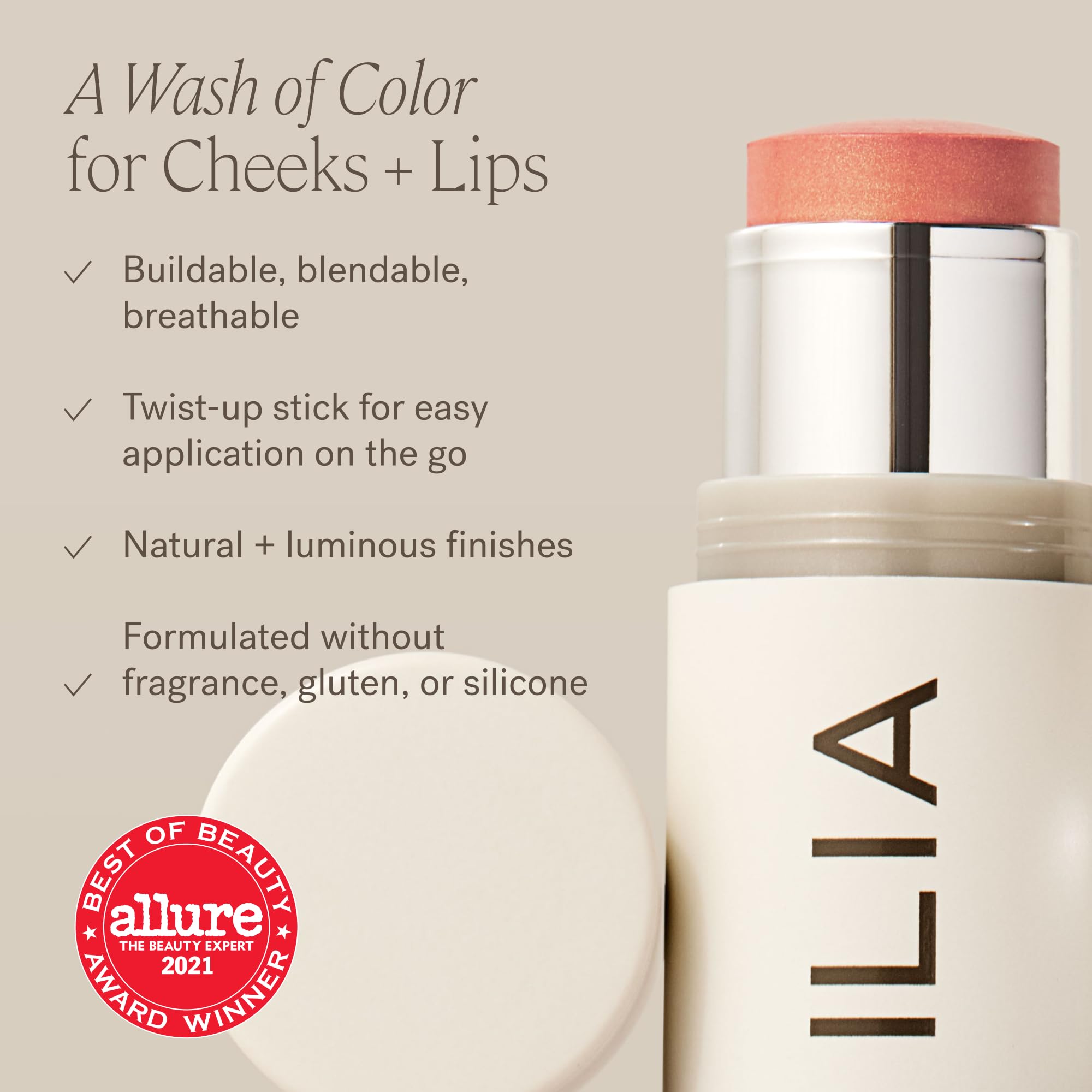 ILIA Beauty Multi-Stick - W nastroju dla kobiet Makijaż 0,15 uncji