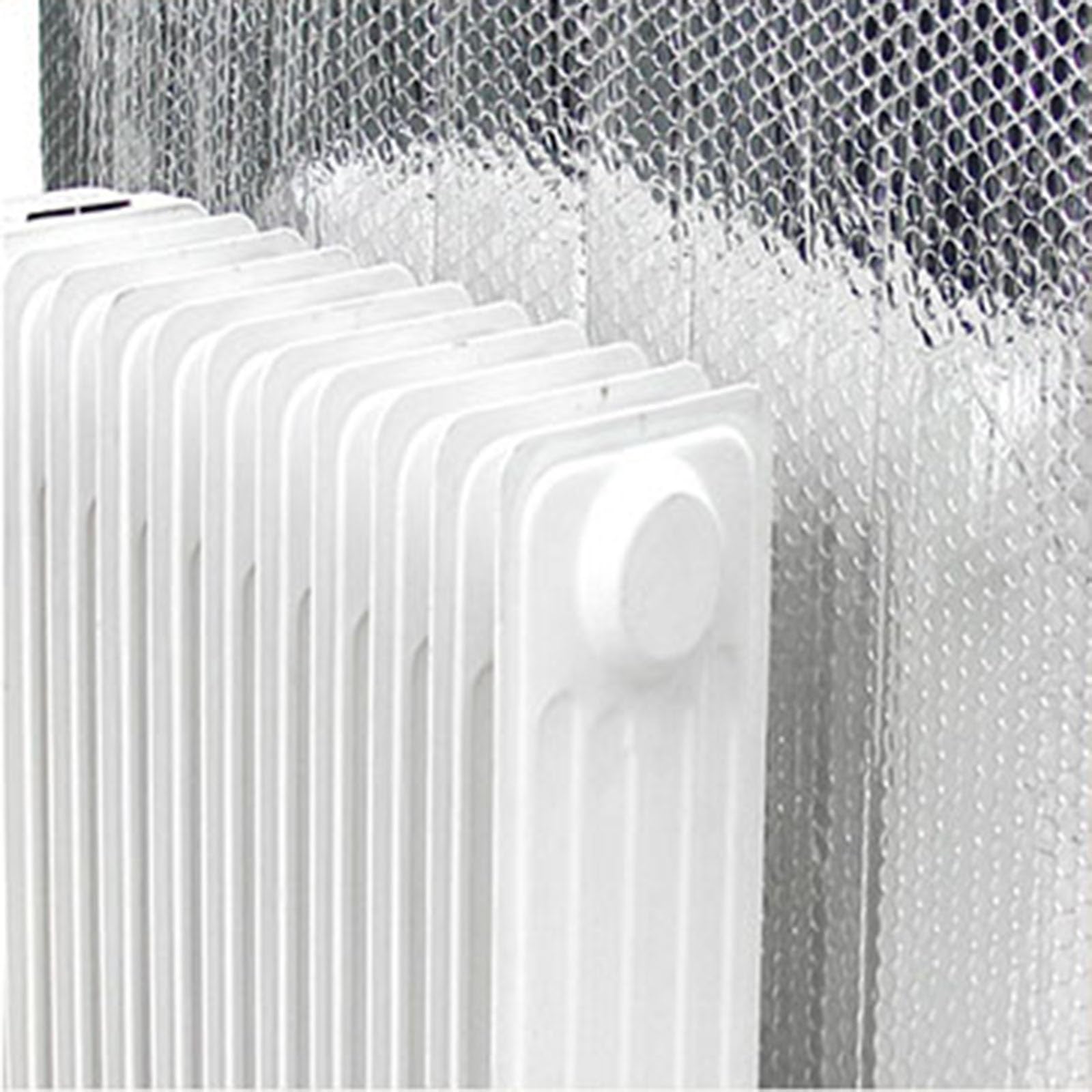 Pannello Termoriflettente per Termosifoni, Pannelli Termoriflettenti Riutilizzabile, pellicola Isolante Freddo per Vetri Finestre, Isolamento Termico e Risparmio Energetico(W 60 x H 140 cm)