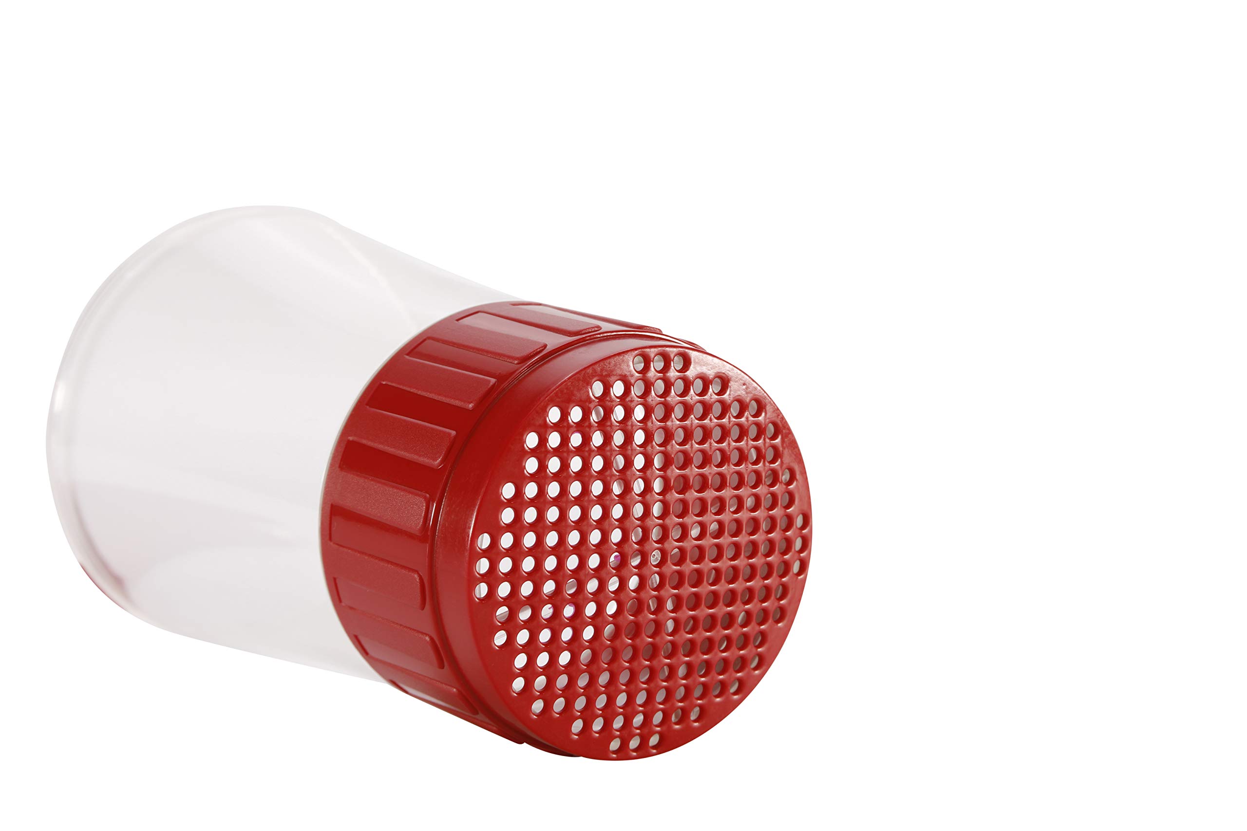 G S D Haushaltsgeräte Puderzuckermühle, rot, 1 - pack