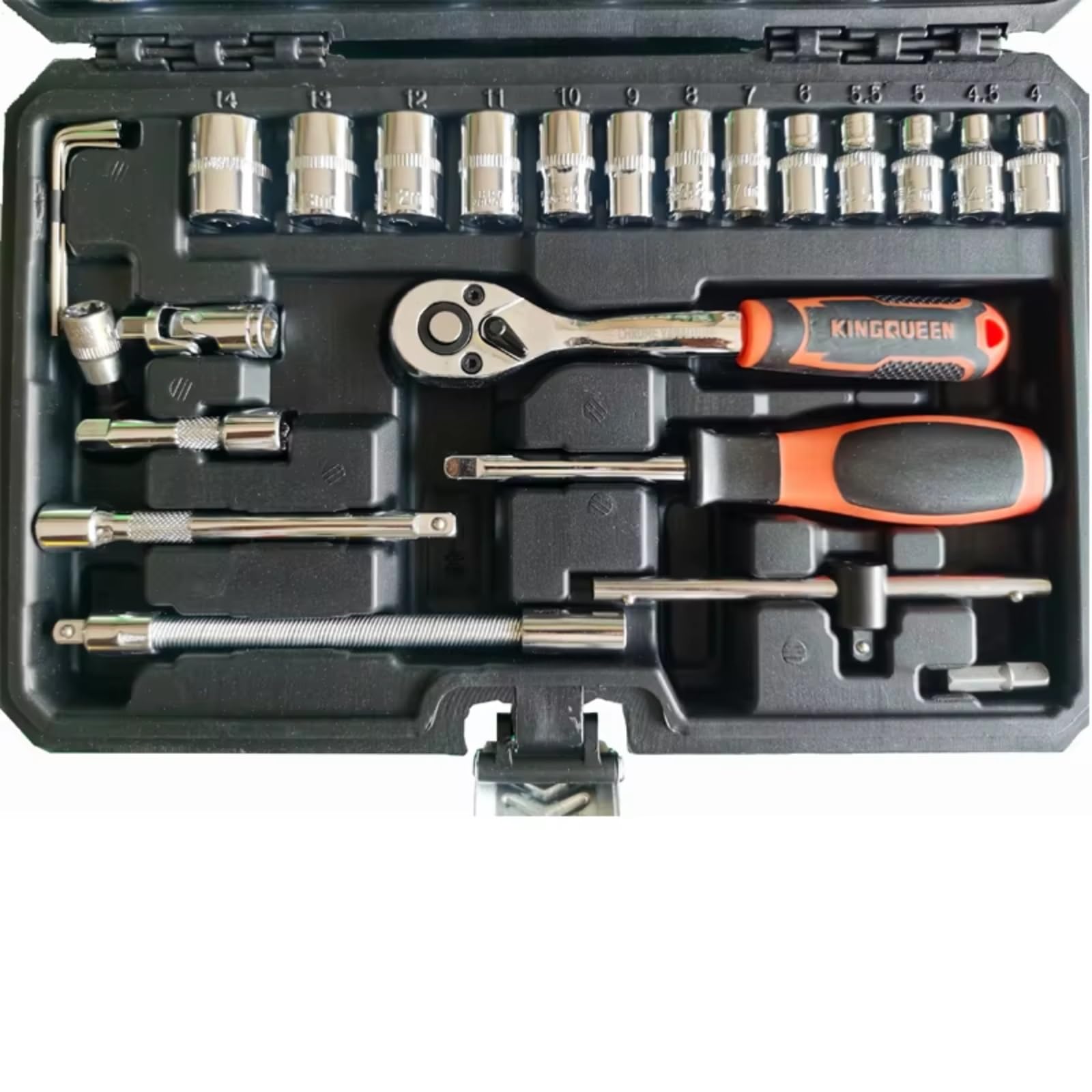 Set utensili professionali Strumenti Di Riparazione Automobili Accessori Hardware Se 53 Pezzi Kit Di A Bussola Utensili Manuali Con Chiavi A Bussola