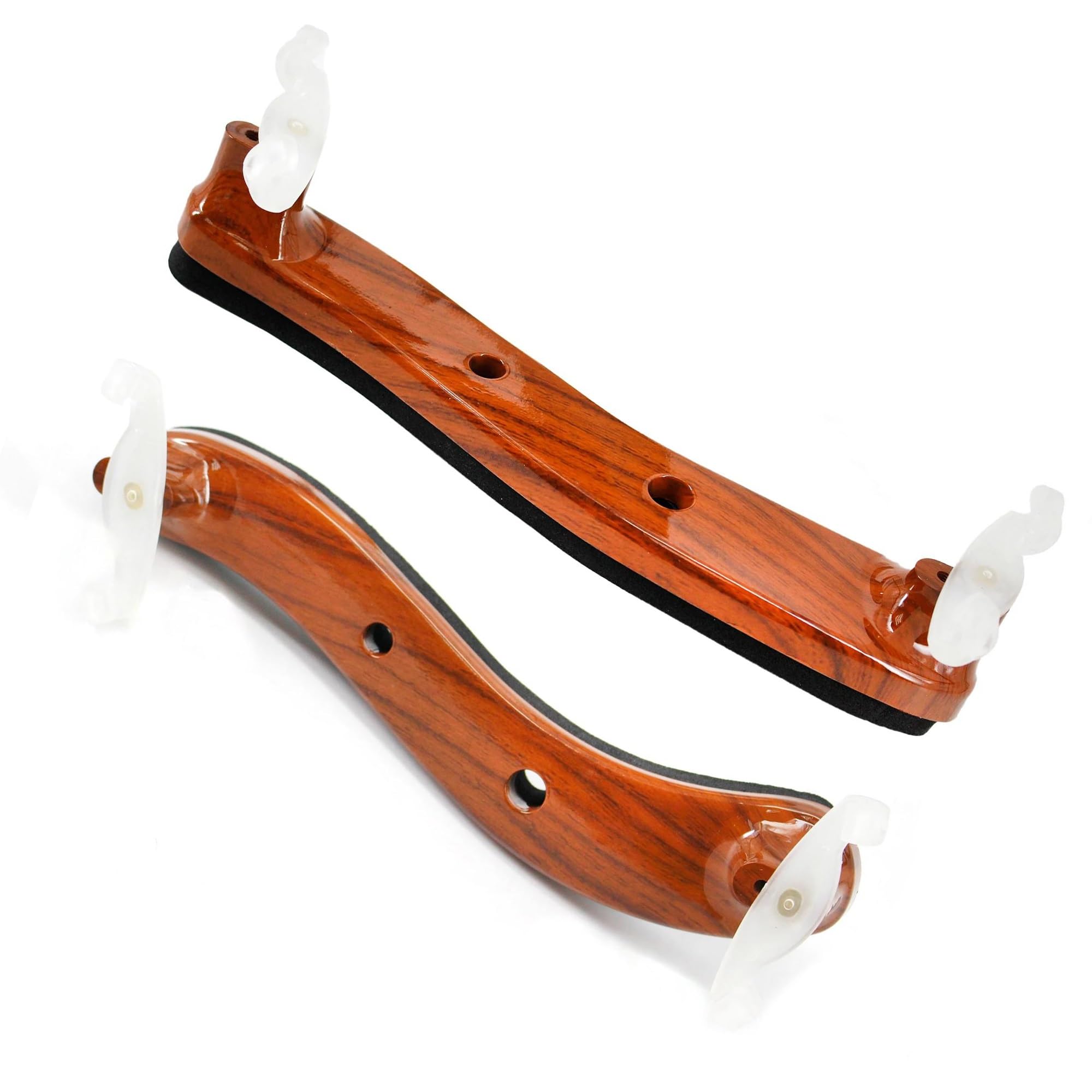 Poggiaspalla per violino 4/4 3/4 design antiscivolo supporto morbido con motivo professionale parti di violino(4/4)