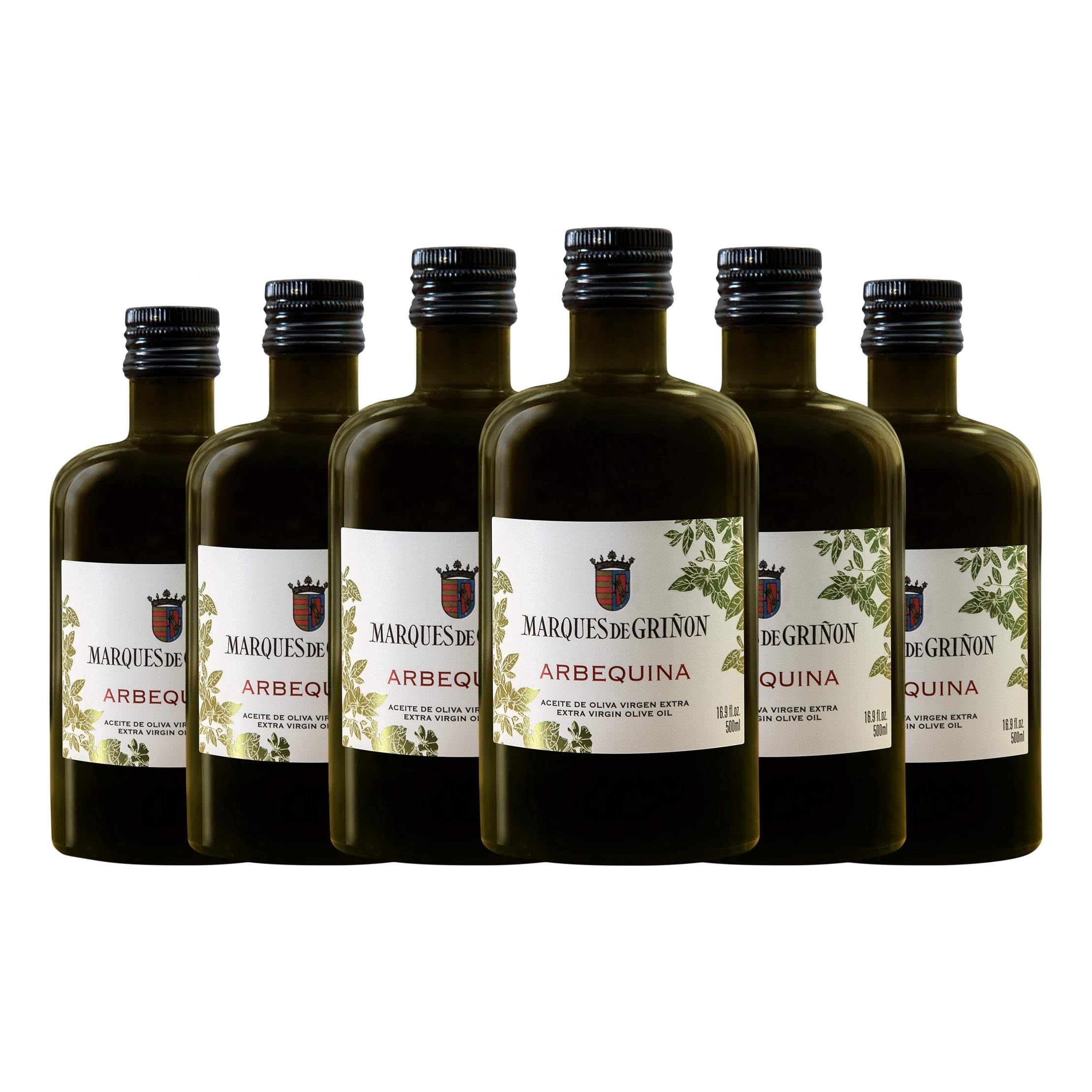 Aceite Marqués de Griñón Arbequina Botella Medium 50 cl (Caja de 6 Botella Medium de 50 cl)