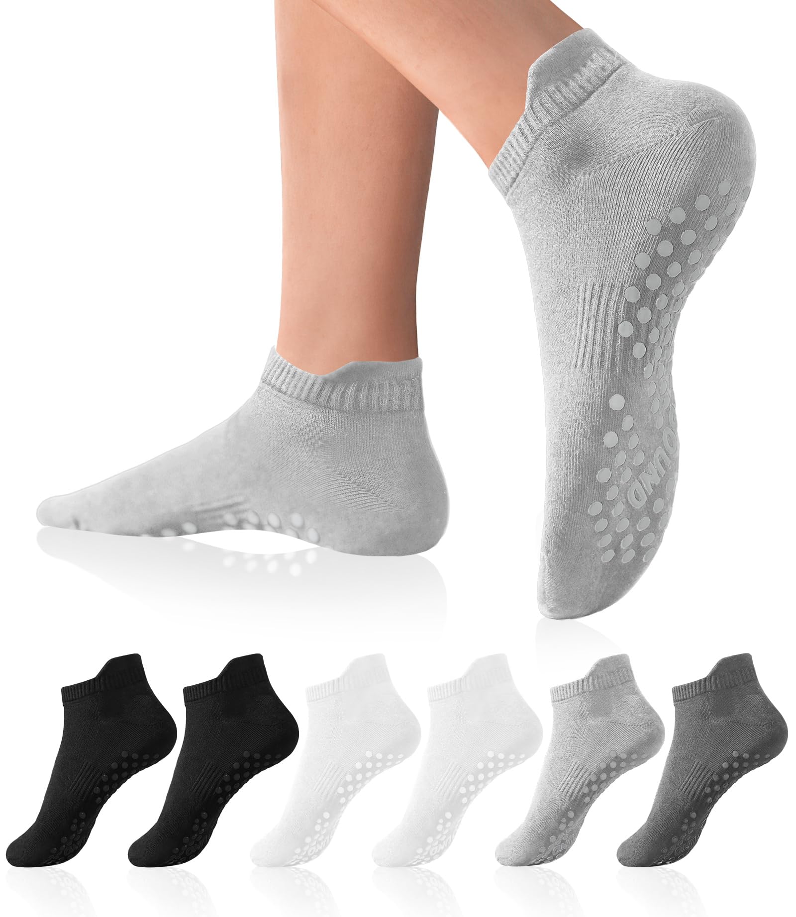 DIBAOLONG Pilates Socks with Grips