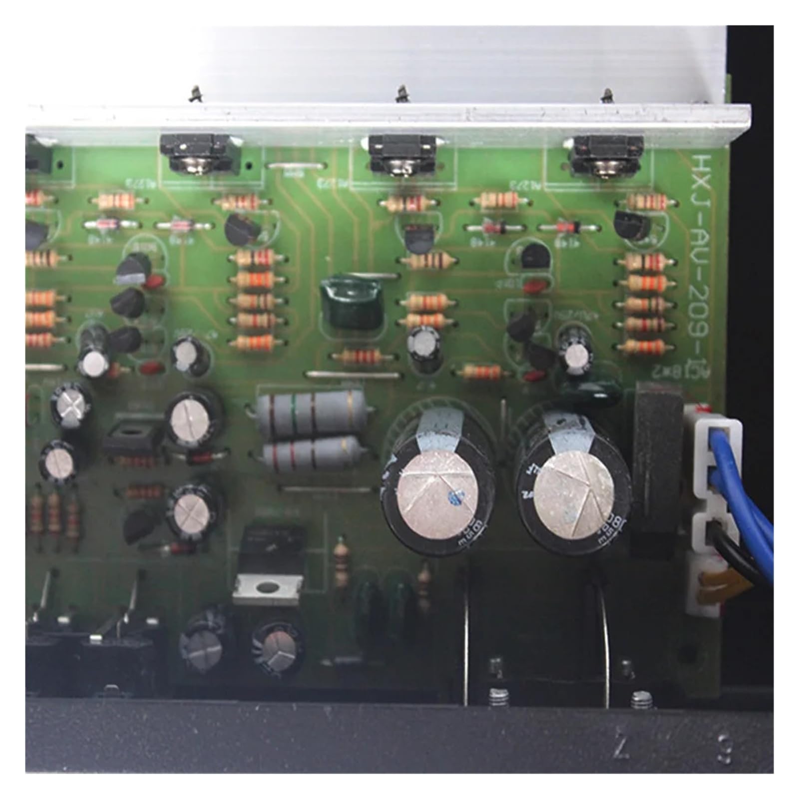 Wzmacniacz audio, Wzmacniacz Bluetooth 100 W*2 Wysokiej mocy wzmacniacz stereo HIFI 8 Ohm Dwukanałowy do domu, karaoke