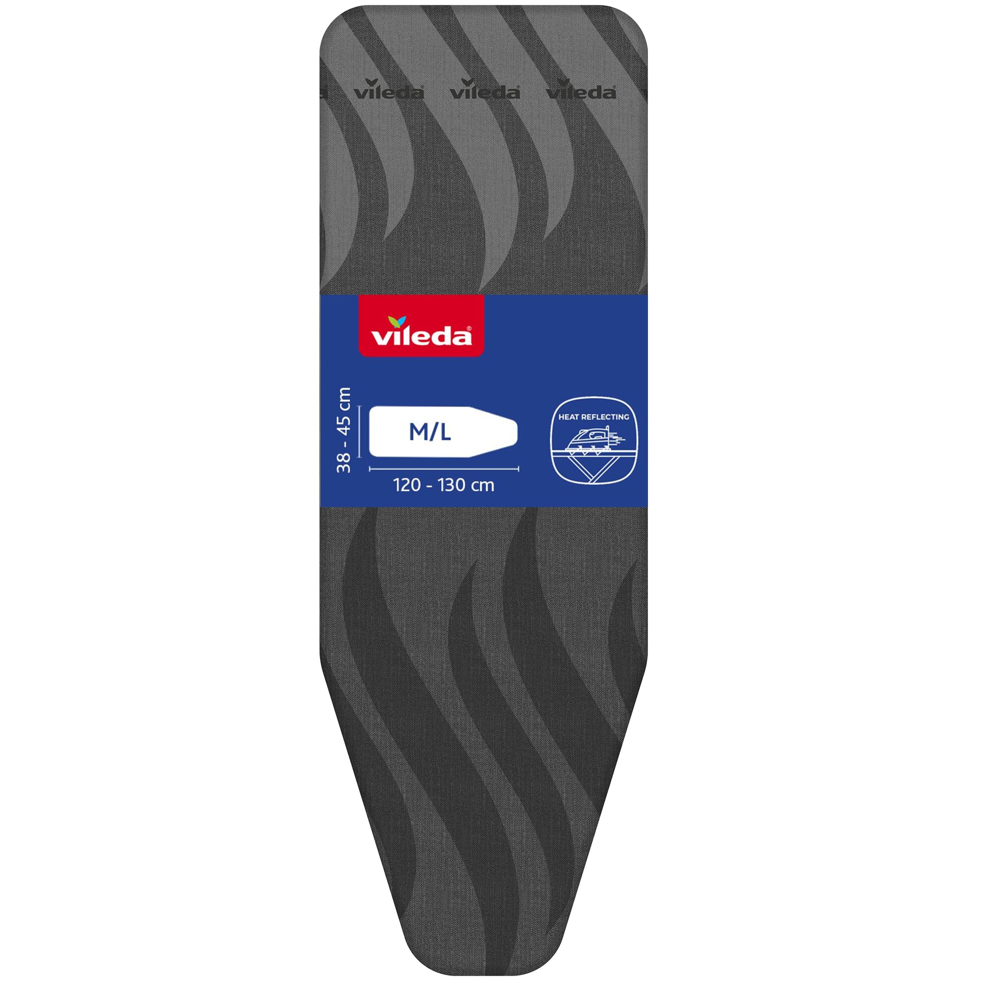 Vileda Ultimate Total Reflect Ironing Board Cover, Fits 120-130cm x 38-45cm