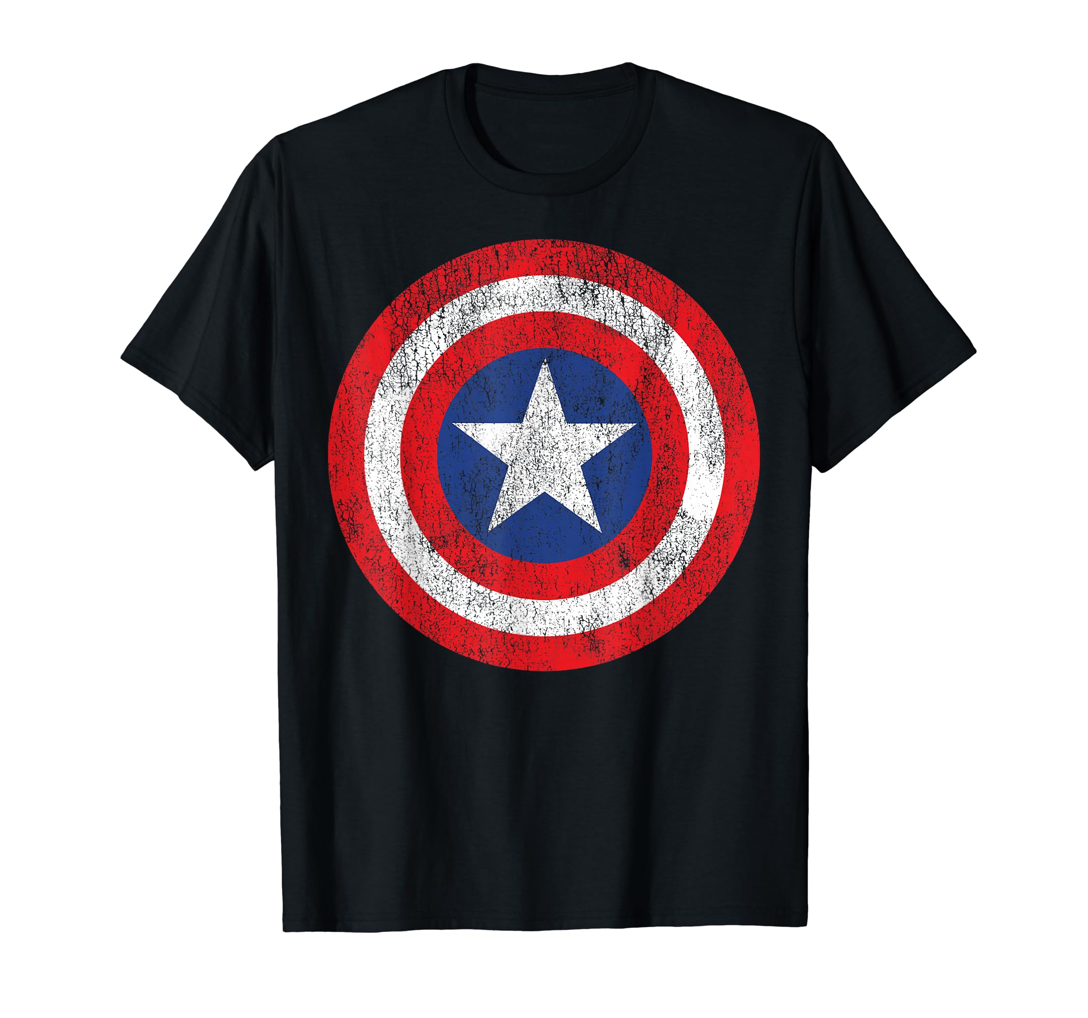 Amazon | マーベル キャプテンアメリカ シールドロゴ Tシャツ | T 