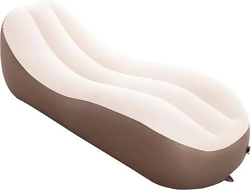 Miniatura 6 de Sofá inflable de aire, tumbona inflable para exteriores y hogar