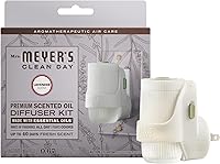 Vista 1 de MRS. MEYER'S CLEAN DAY - Kit difusor de aceite perfumado premium, lavanda, 1 calentador y repuesto de 0.67 onzas líquidas