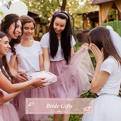 Miniatura 6 de Regalos de cumpleaños para amigas con bolsa de maquillaje, bolsa de mano floral con iniciales para mujer, regalos personalizados para abuela, dama